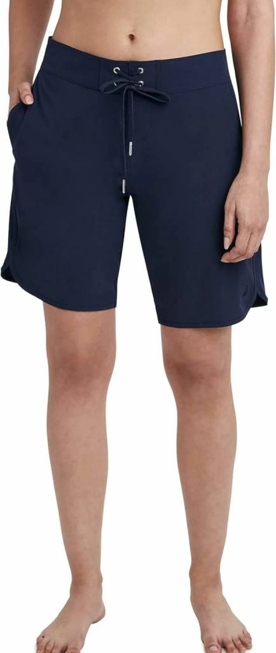 Nautica Women's Quick Dry Swim Shorts 9" Inseam - Beachwear, Bikini Cover Up & Swimsuit Bottom for Women