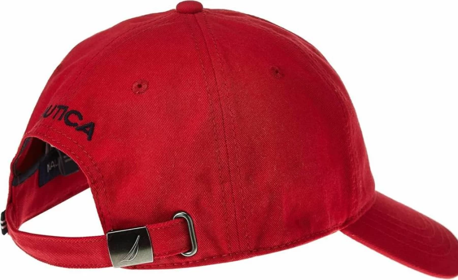 Nautica Men's Adjustable Baseball Cap with Classic Logo – Stylish Casual Hat for Everyday Wear