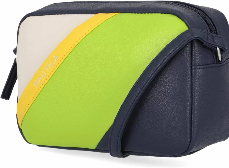 Nautica Adjustable Crossbody Bag with Candid Camera Design for Stylish Everyday Use