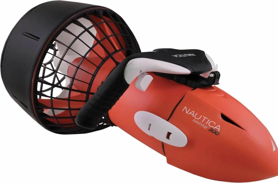 Nautica Marine 300 Underwater Seascooter for Scuba Diving & Snorkeling - Pool & Ocean Adventure with Action Camera Mount